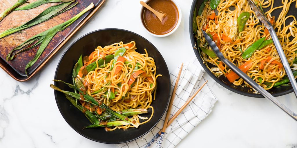 Vegetable Chow Mein Recipe | Just Among Friends