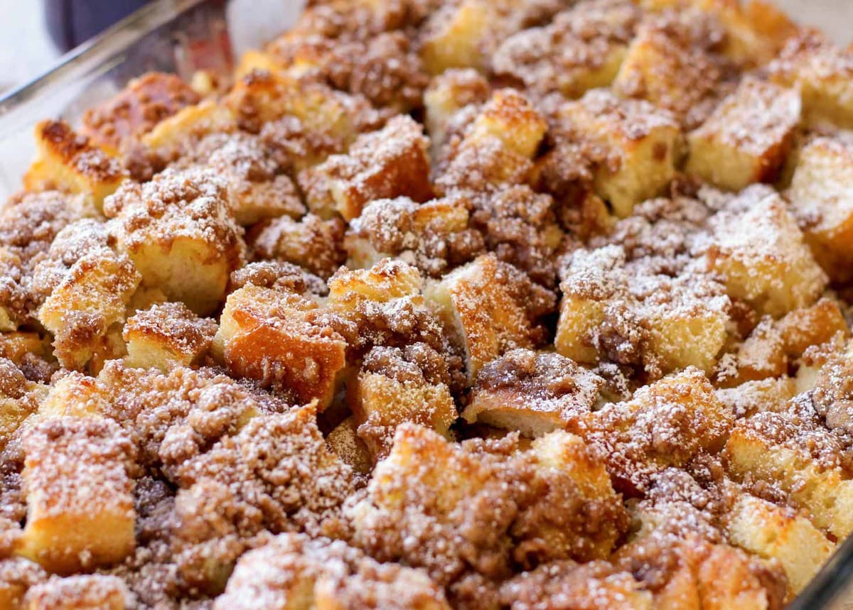 Overnight French Toast Casserole Recipe | Just Among Friends