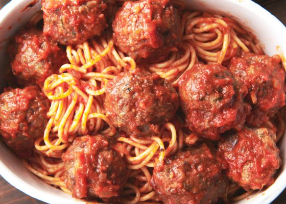 Revised Miami Spaghetti and Meatballs