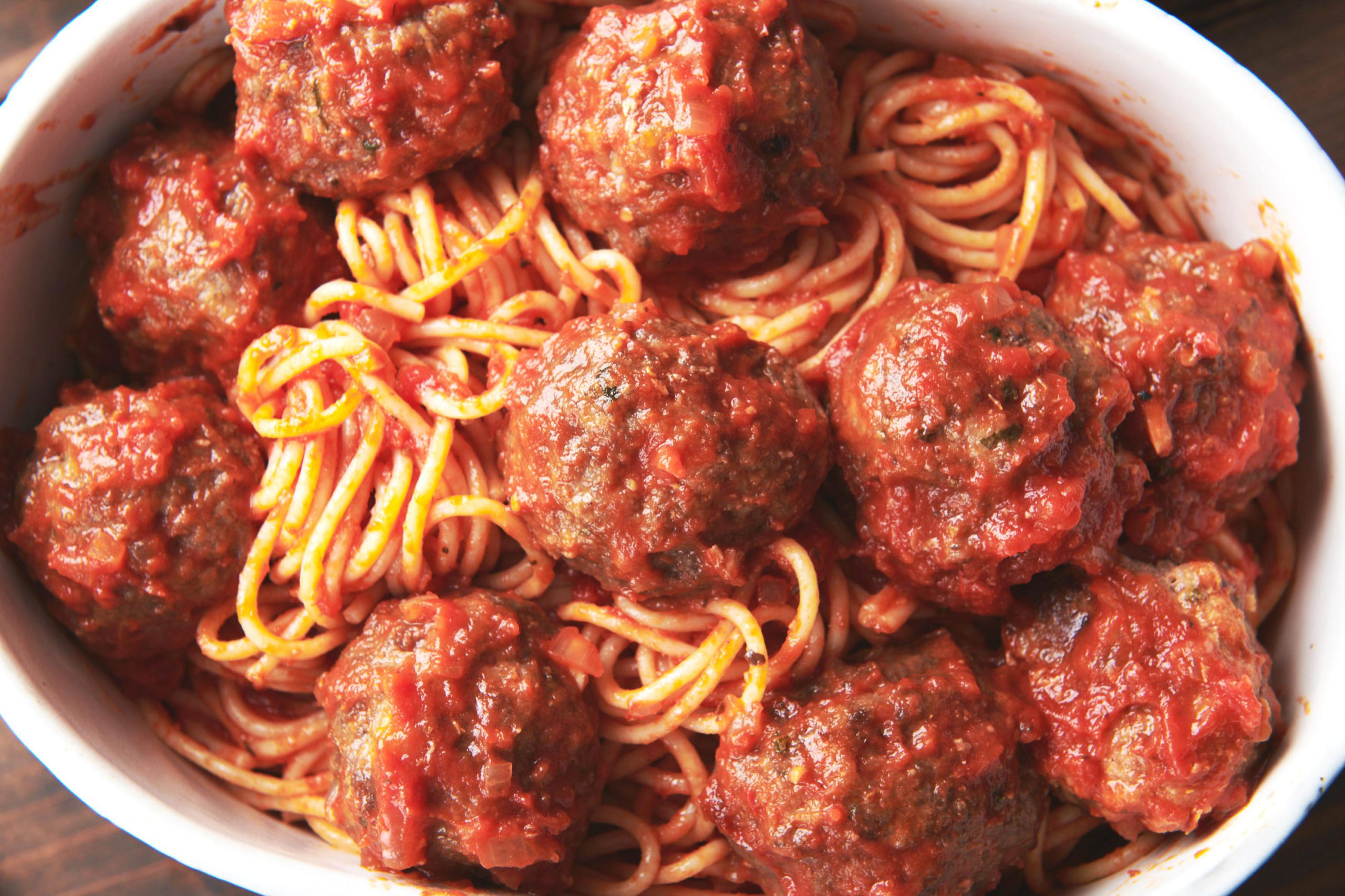 Revised Miami Spaghetti and Meatballs