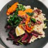 Winter Roasted Vegetables over Couscous