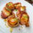 Bacon Wrapped Scallops with Maple Butter